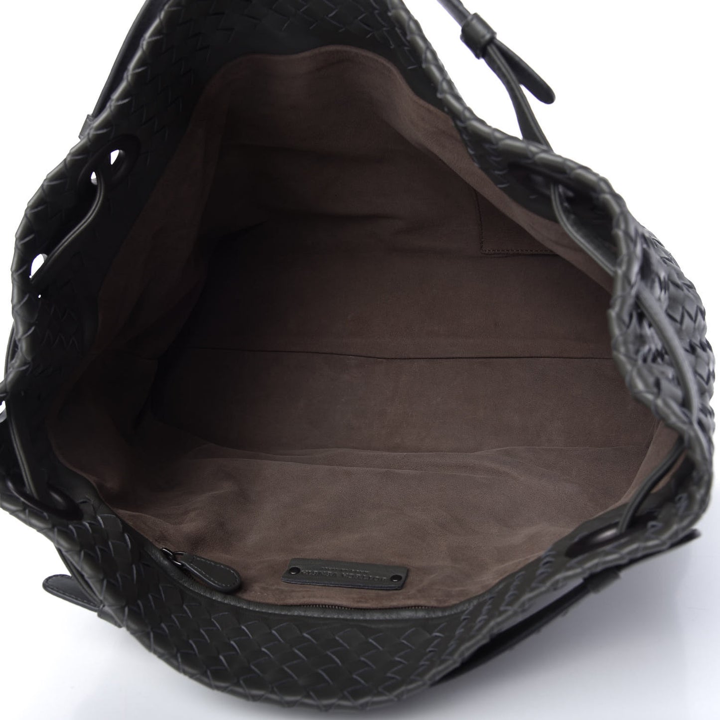 Nappa Intrecciato Bella Tote Grey