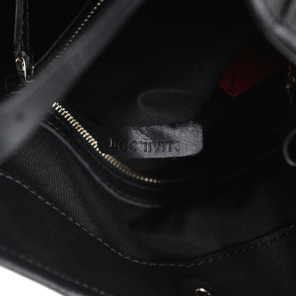 Valentino Garavani Vitello Rockstud Shopper Tote Black 7 of 15