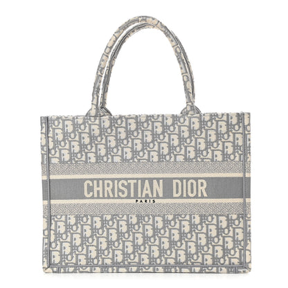 Christian Dior Oblique Medium Book Tote Grey 1 of 11
