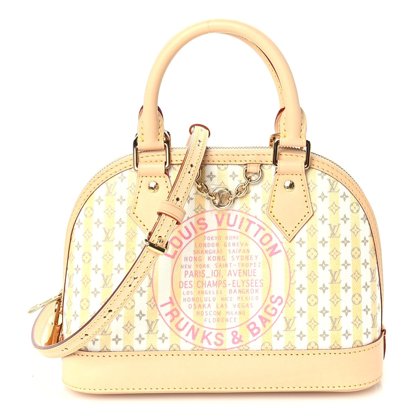 Mini Monogram Alma BB  Banana Yellow