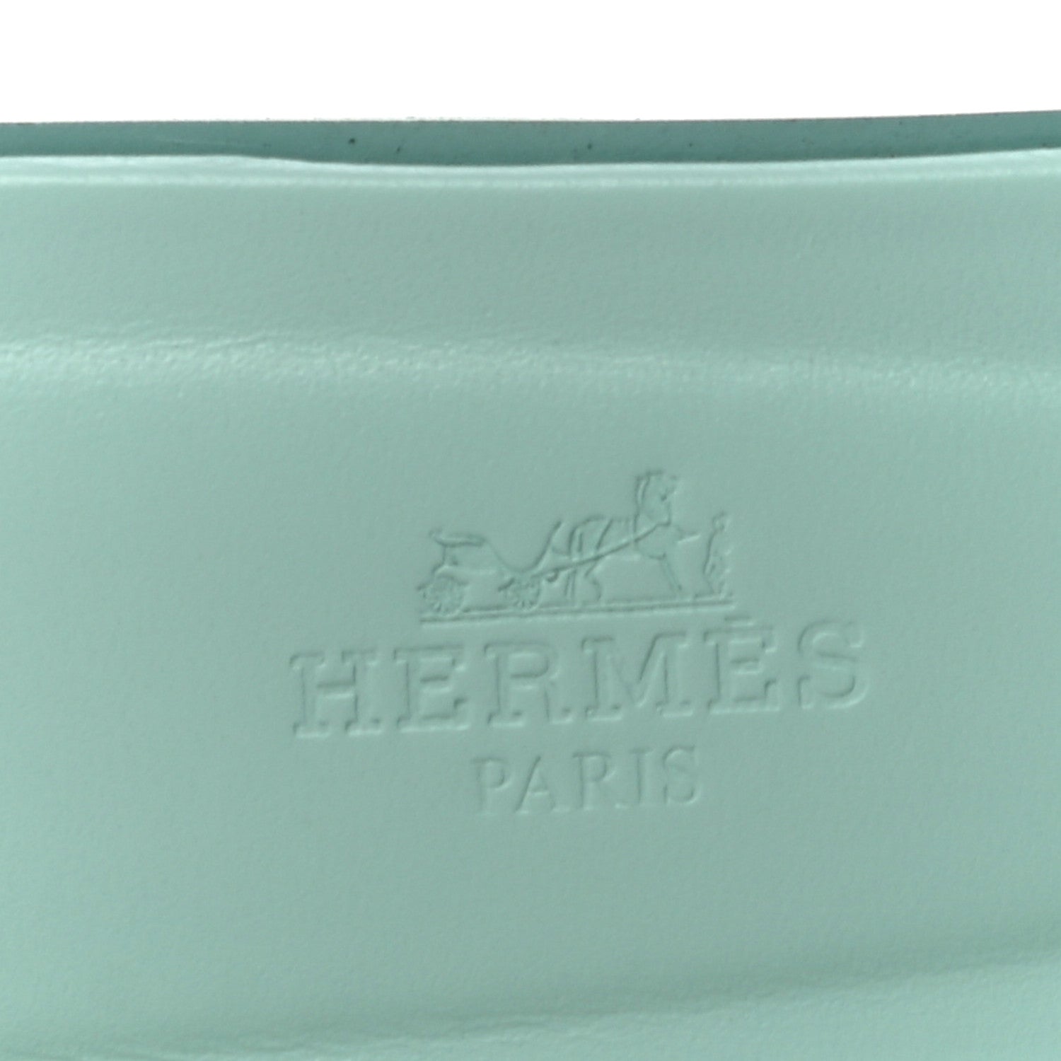 Hermes Epsom Oran Sandals 37 Vert Embrun 10 of 11