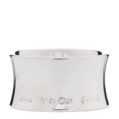 Tiffany Sterling Silver Wide 1837 Ring 58 8.5 1 of 4