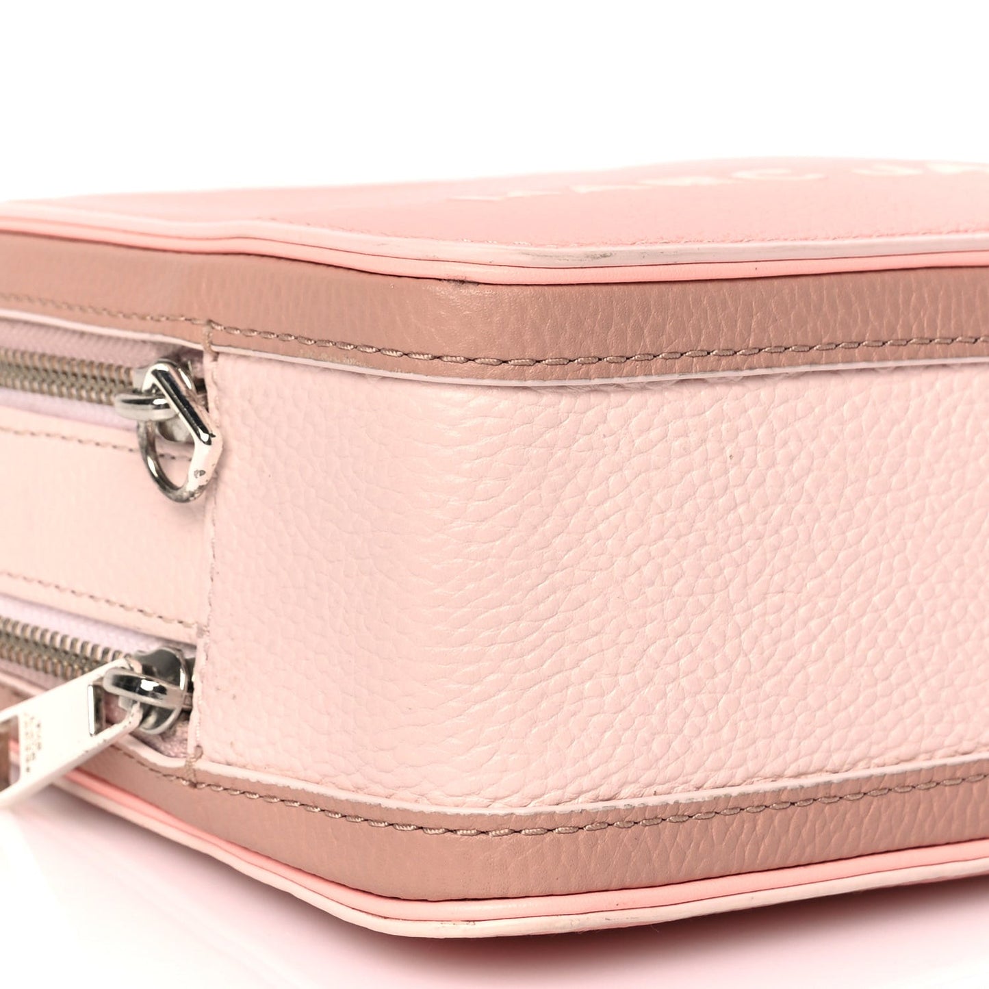 Calfskin Mini The Box Bag Bloom Pink