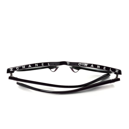 Chanel Acetate CC Butterfly Sunglasses 5414-A Black 8 of 9