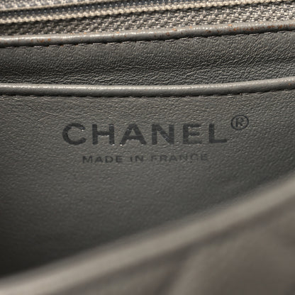 Chanel Caviar Quilted Mini Rectangular Flap Light Grey 6 of 13