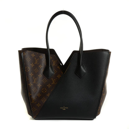 Louis Vuitton Calfskin Monogram Kimono Tote Black 1 of 7