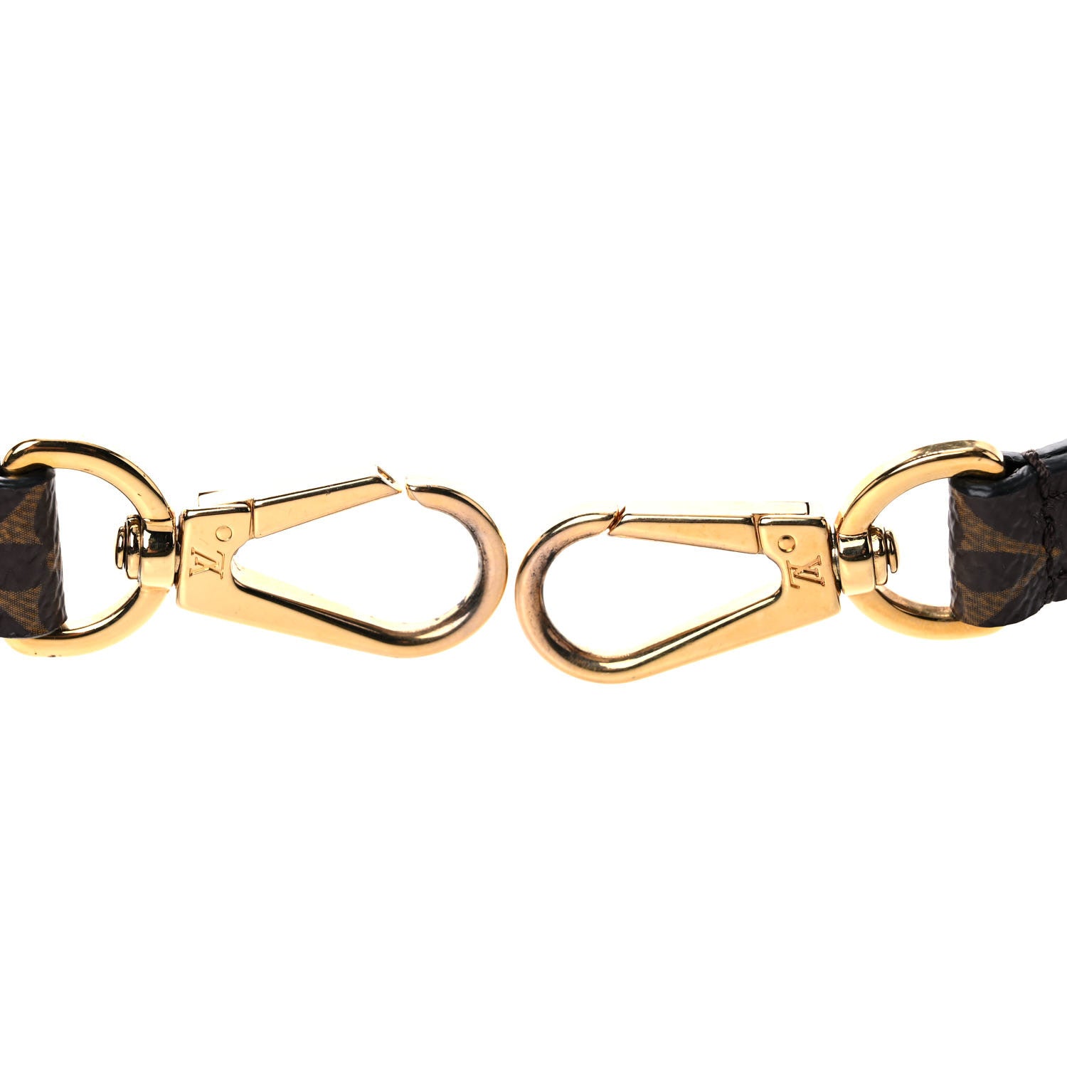 Louis Vuitton Monogram Bandouliere Shoulder Strap Black 4 of 6