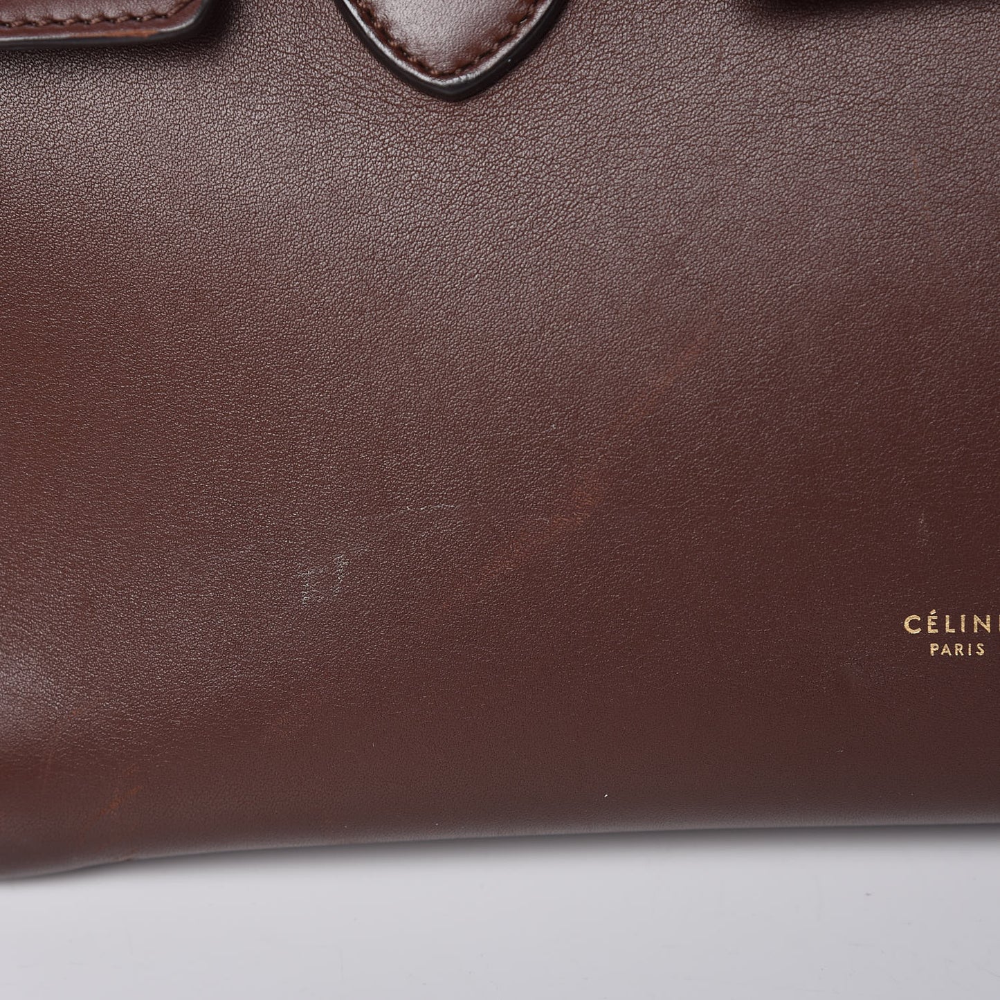 Natural Calfskin Medium Tie Knot Tote Acajou