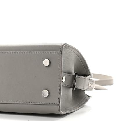 Saint Laurent Calfskin Monogram Baby Cabas Fog 9 of 14