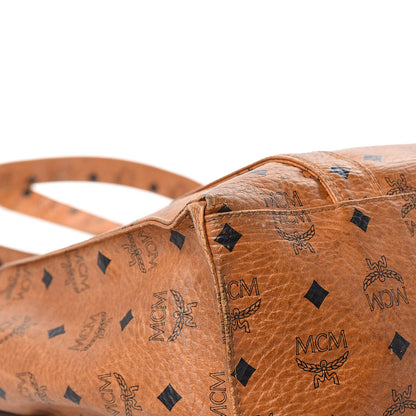 MCM Visetos Shoulder Bag Cognac 9 of 16