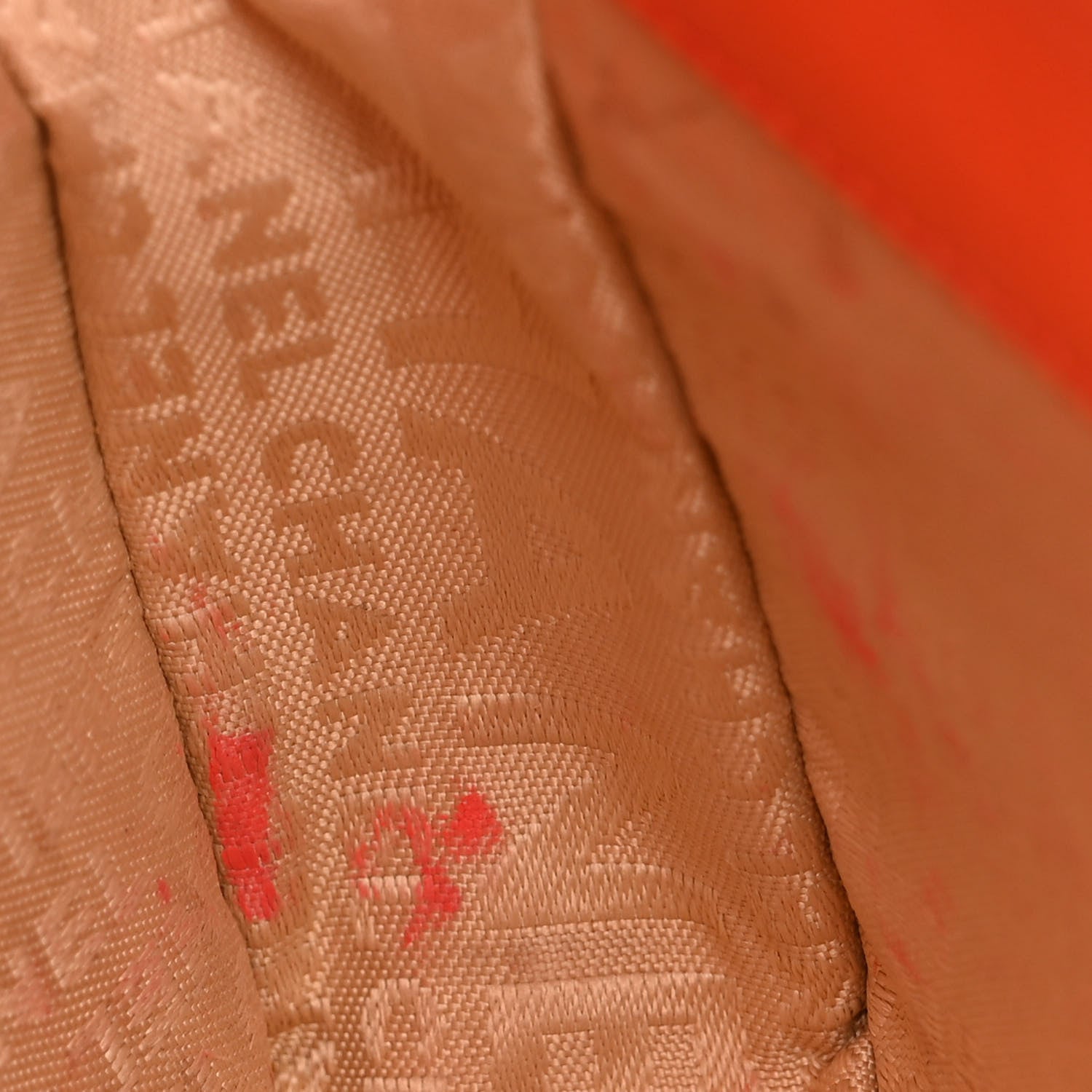 Chanel Lambskin Quilted CC Chocolate Bar Flap Orange 16 of 16