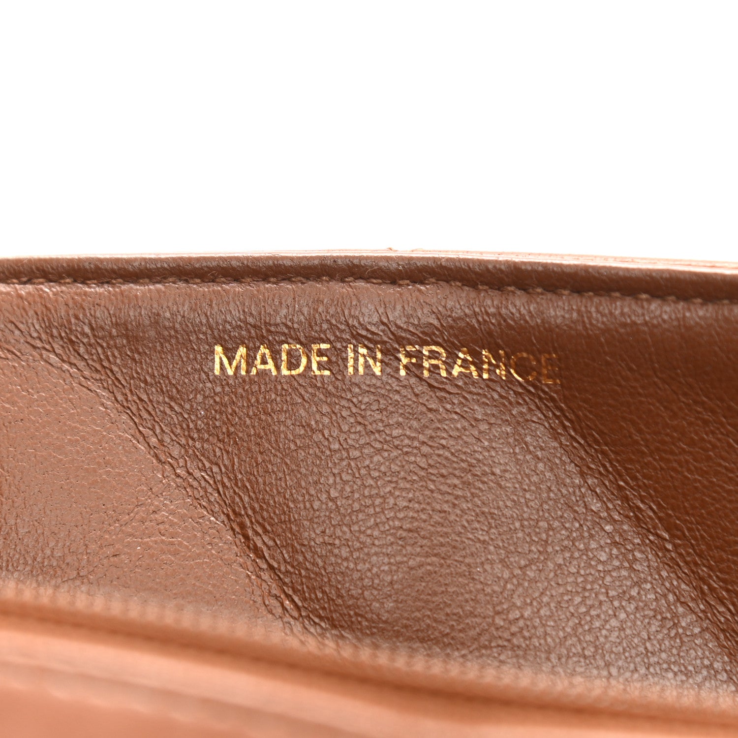 Chanel Lambskin Quilted Small Single Flap Brown 6 of 13