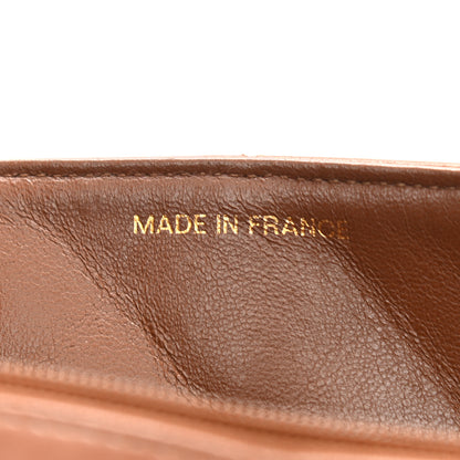 Chanel Lambskin Quilted Small Single Flap Brown 6 of 13