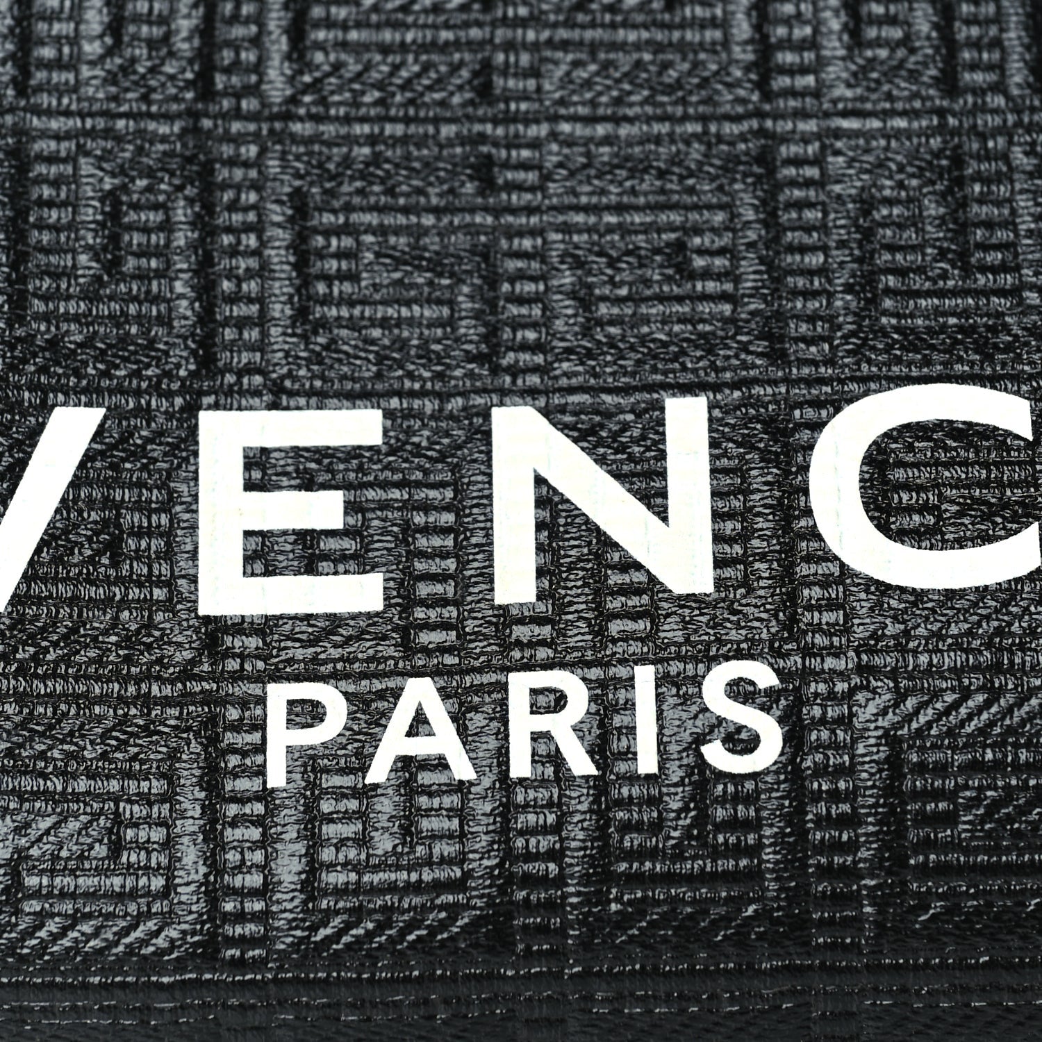 Givenchy Coated Canvas Logo 4G Embossed Small Moon Cut Out Shoulder Bag Black 6 of 8