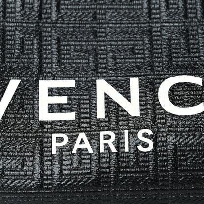 Givenchy Coated Canvas Logo 4G Embossed Small Moon Cut Out Shoulder Bag Black 6 of 8