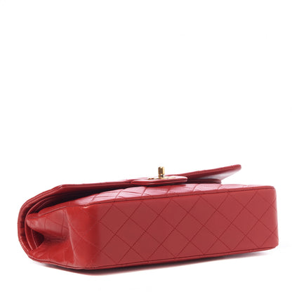 Chanel Lambskin Quilted Medium Double Flap Red 4 of 10