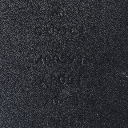 Gucci Calfskin Double G 40mm Belt 70 28  Black 5 of 5