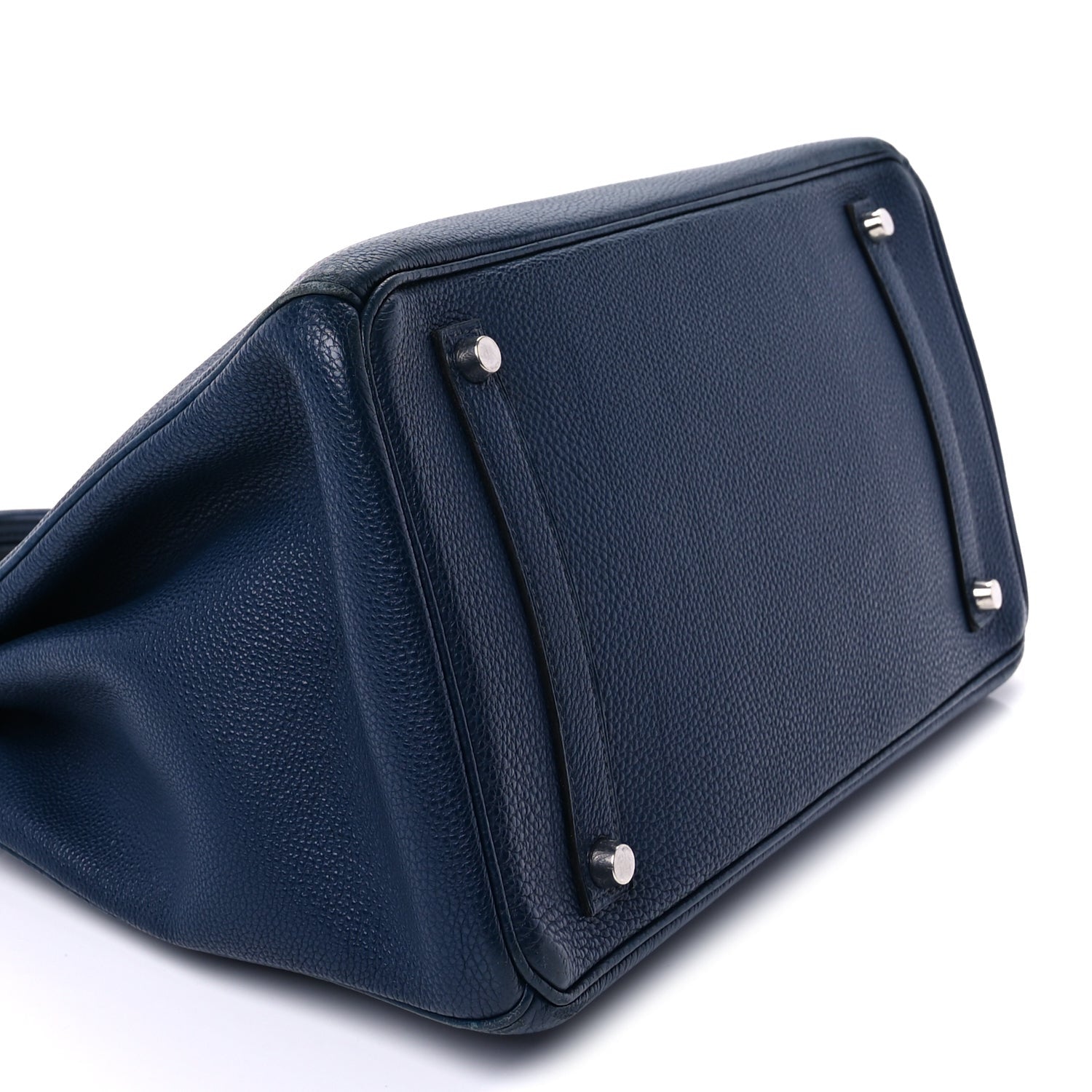 Hermes Togo Birkin 35  Bleu de Prusse 9 of 9