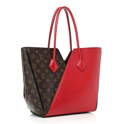 Louis Vuitton Calfskin Monogram Kimono Tote Cherry 3 of 16