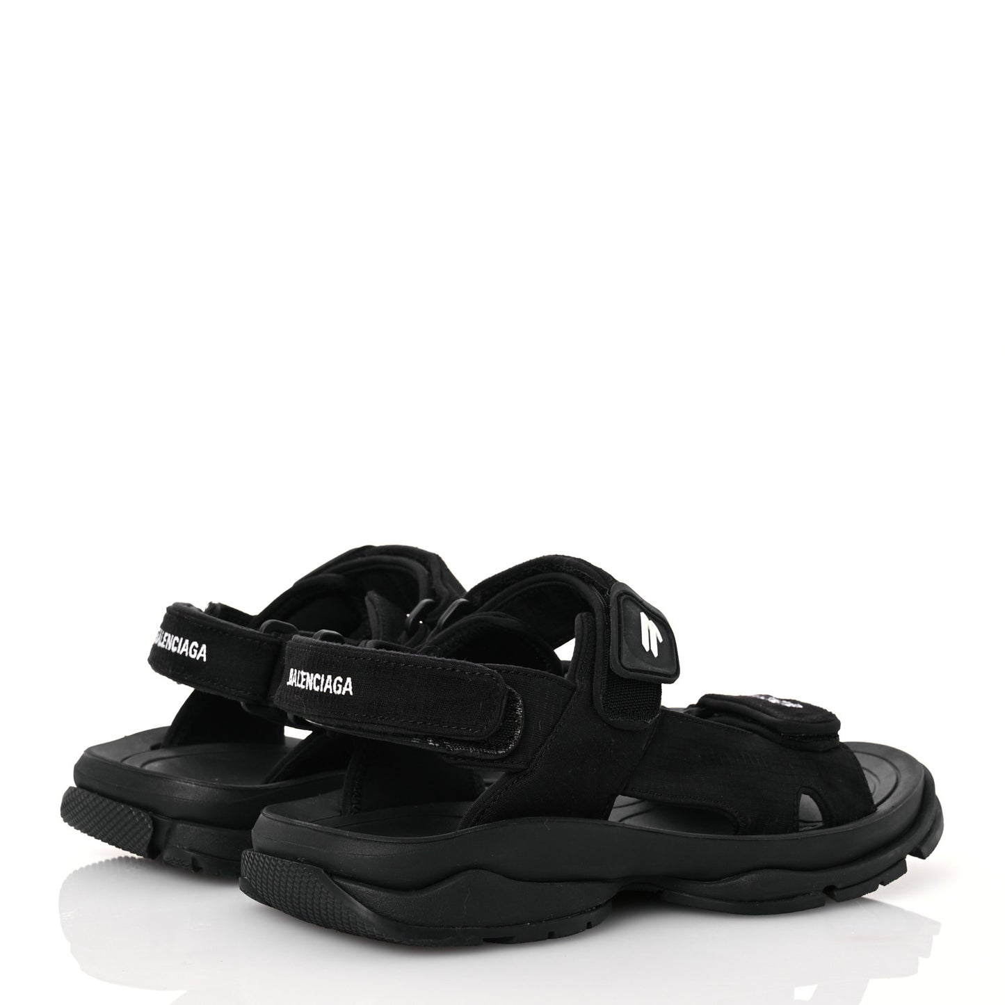 Recycled Casual Nylon Womens Tourist Sandals 39 Black