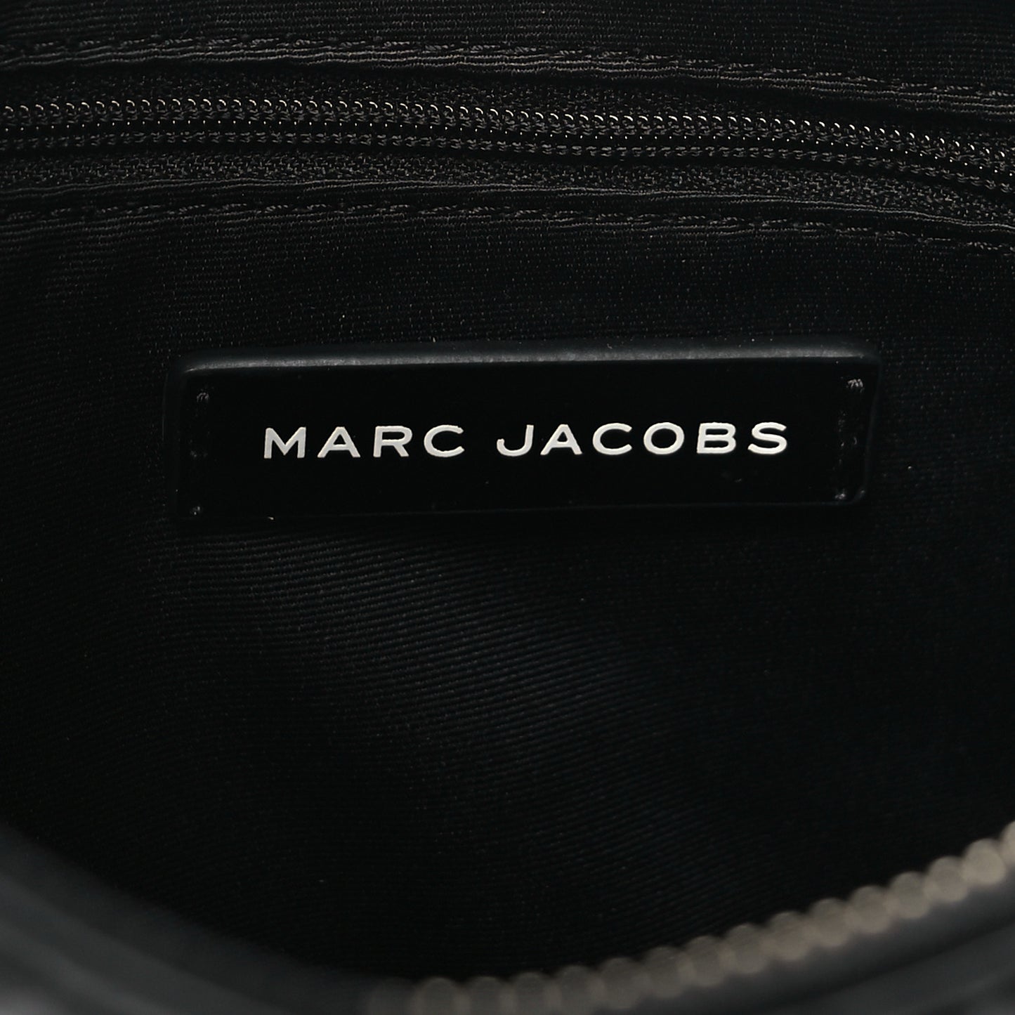 Crinkled Calfskin Crusier Crescent Bag Black