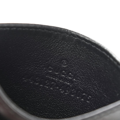 Gucci Calfskin Matelasse GG Marmont Card Holder Black 6 of 6