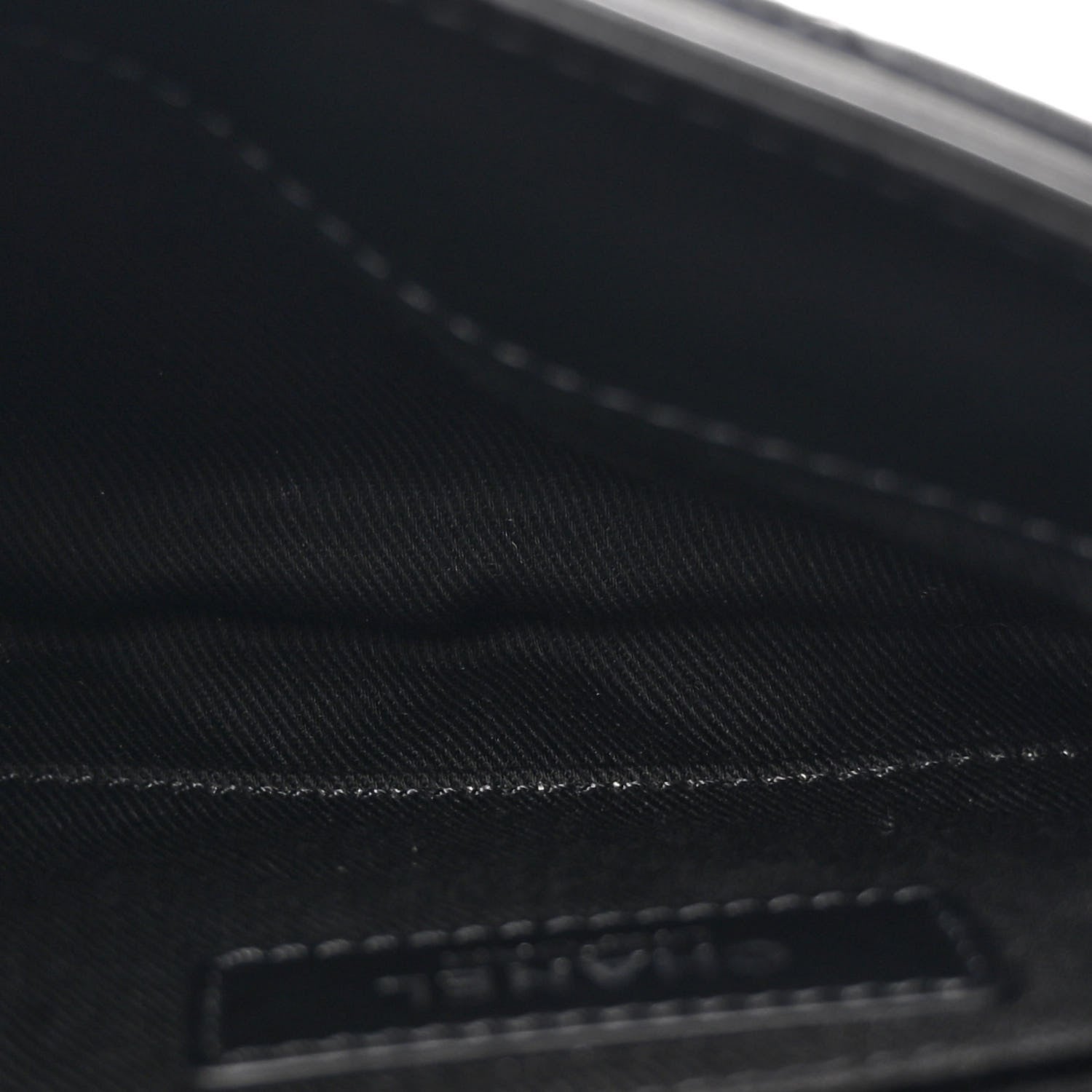 Chanel Calfskin Quilted CC Uniform Flap Belt Bag Black 5 of 11