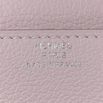 Hermes Evercolor Constance Wallet To Go Mauve Pale 6 of 11