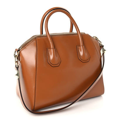 Givenchy Shiny Lord Calfskin Small Antigona Camel 2 of 8