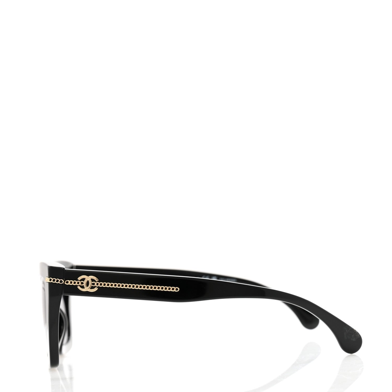 Chanel Acetate Square Sunglasses 5509-A Black 3 of 7