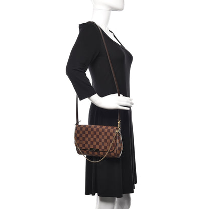 Louis Vuitton Damier Ebene Favorite MM 3 of 12
