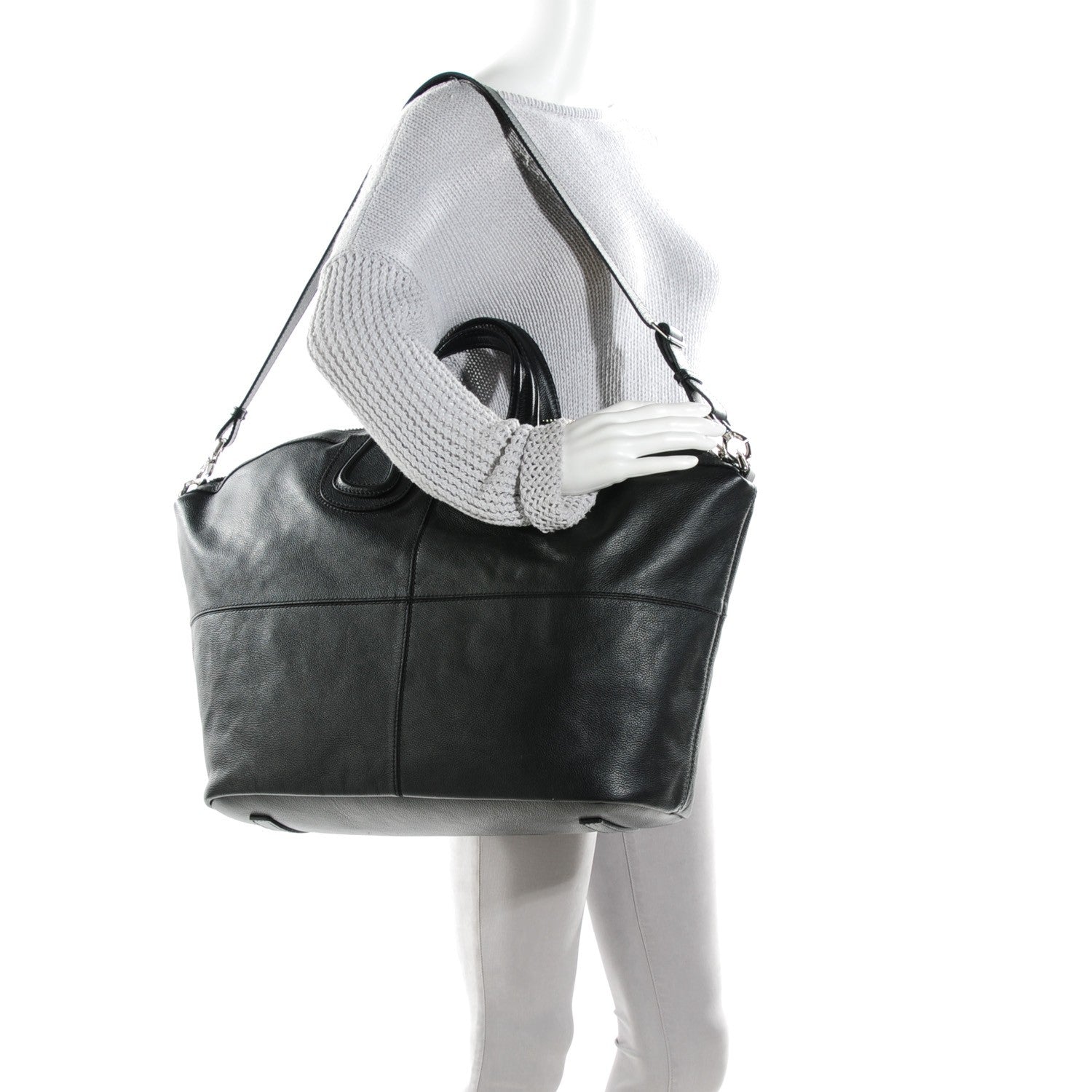 Givenchy Calfskin Large Nightingale Black 2 of 7