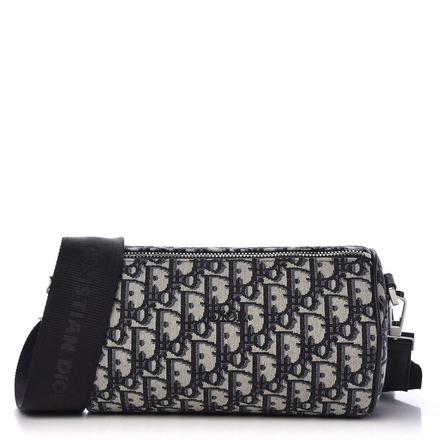 Christian Dior Oblique Roller Messenger Bag Blue 1 of 9