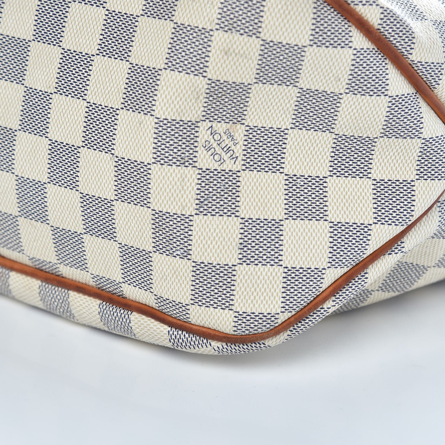 Louis Vuitton Damier Azur Delightful MM Pink 16 of 17