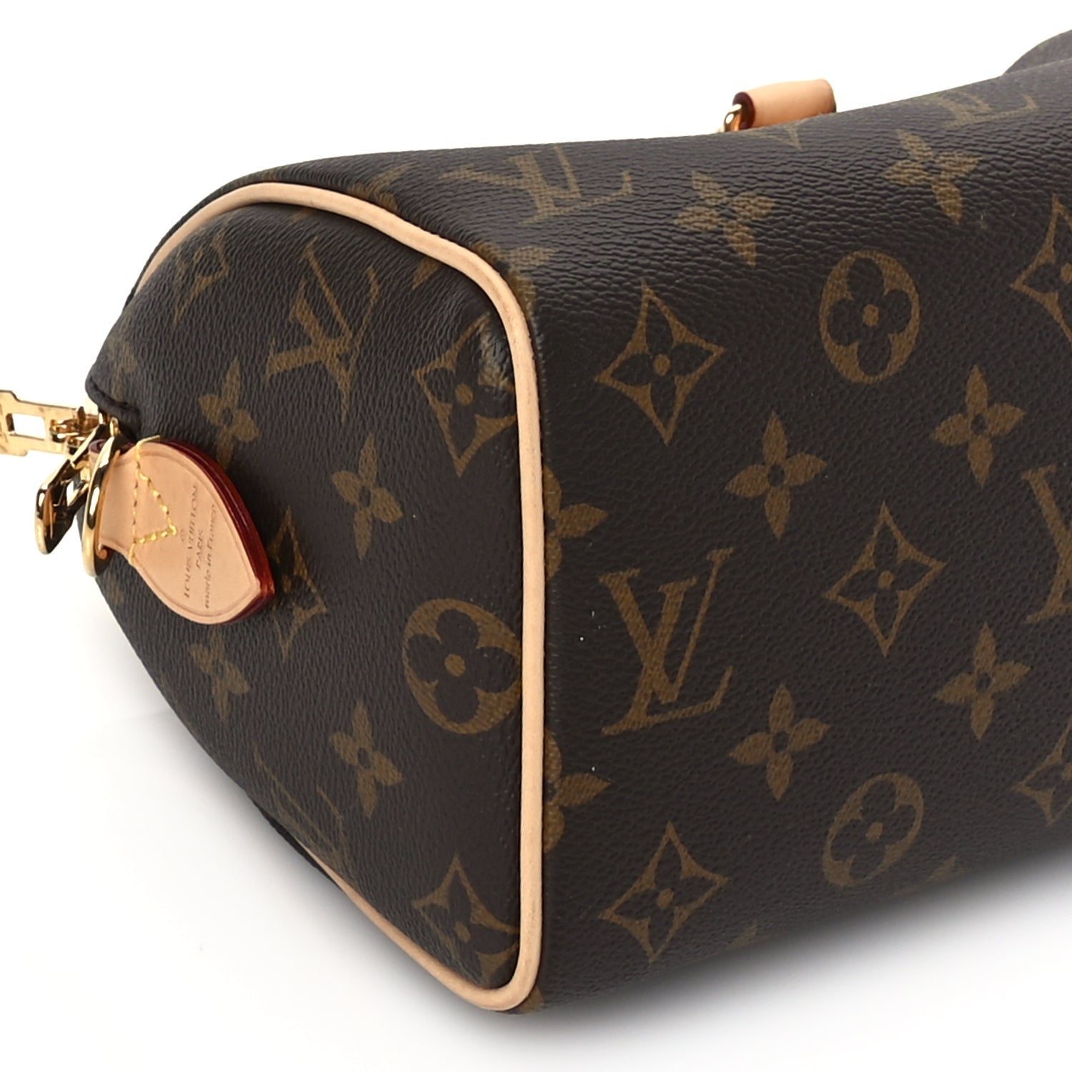 Louis Vuitton Monogram Speedy Bandouliere 20 Beige 7 of 8