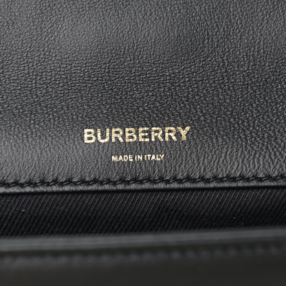 Burberry Lambskin Quilted Medium Lola Bag Black 6 of 11
