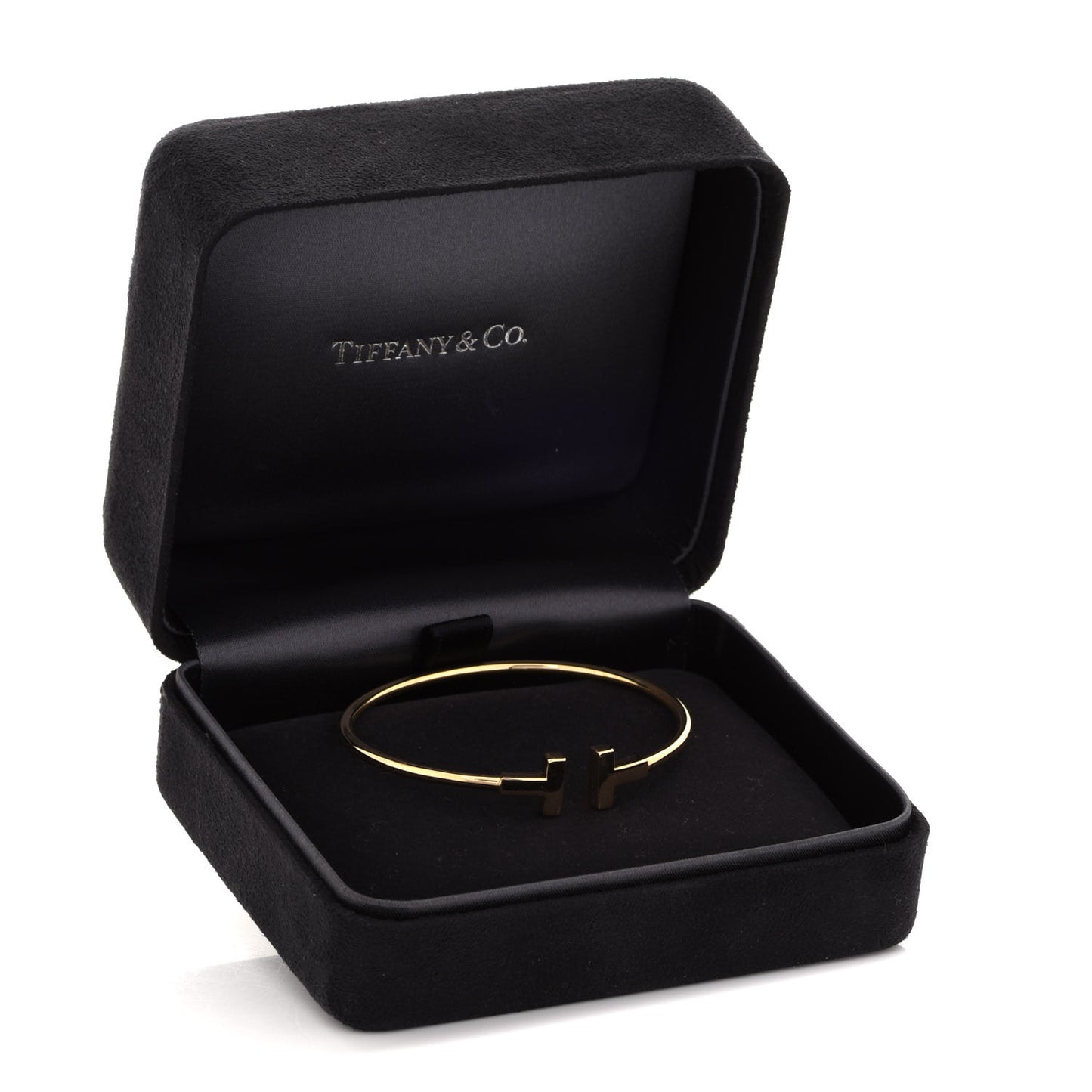 18K Yellow Gold T Wire Bracelet
