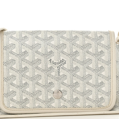 Goyard Goyardine Plumet Wallet Clutch White 7 of 21