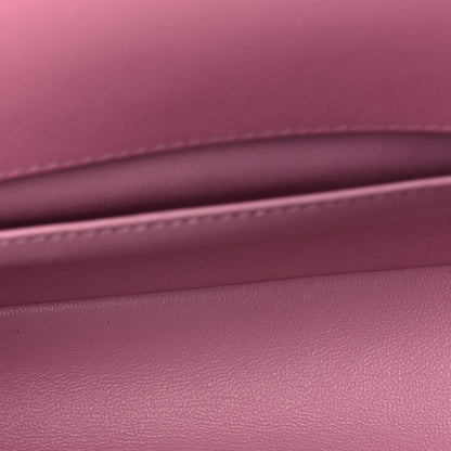 Chanel Lambskin Chevron Quilted Medium Boy Flap  Pink 4 of 9