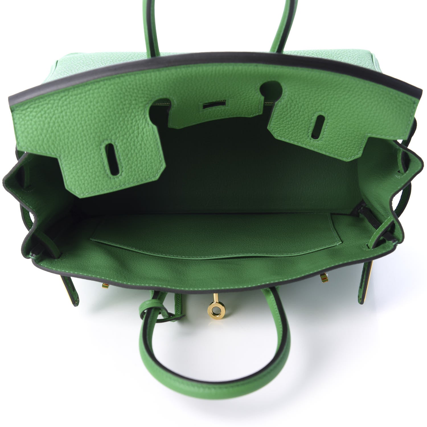 Hermes Togo Birkin 25 Bambou 5 of 11