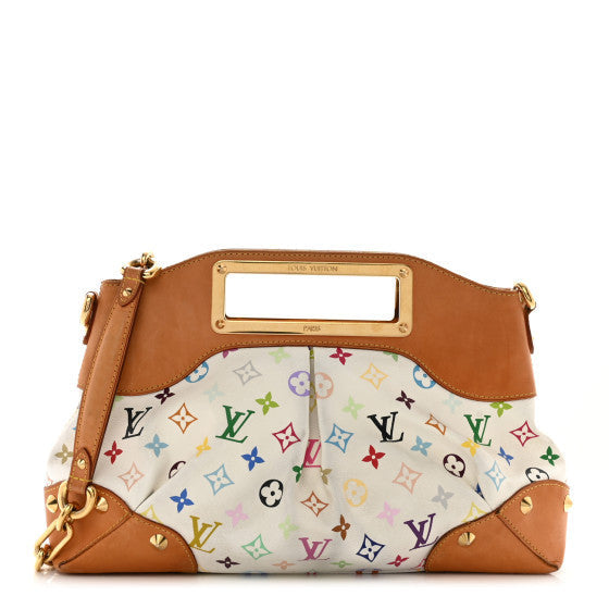 Monogram Multicolor Judy MM White
