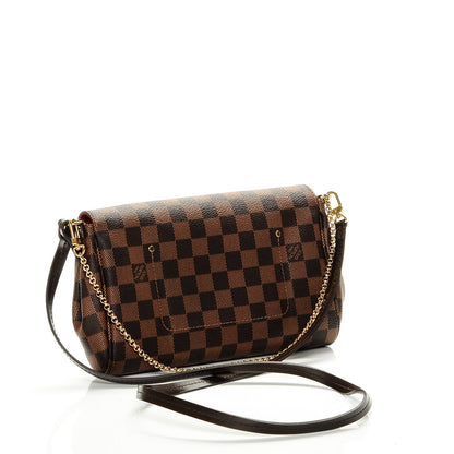 Louis Vuitton Damier Ebene Favorite MM 3 of 7