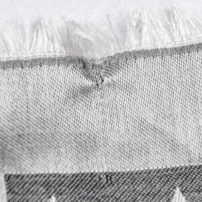 Louis Vuitton Silk Wool Monogram Denim Shawl Black 5 of 6