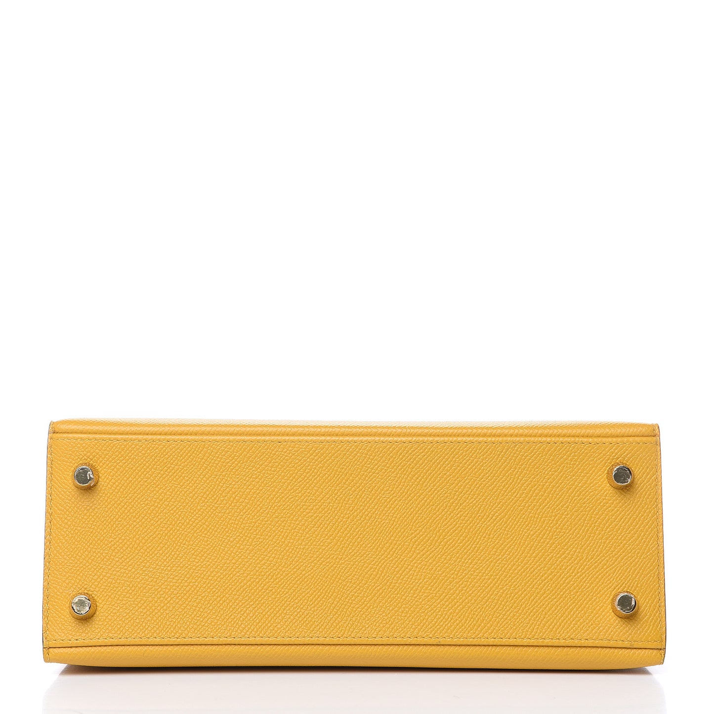 Epsom Horseshoe Kelly Sellier 25 Jaune Ambre Etoupe
