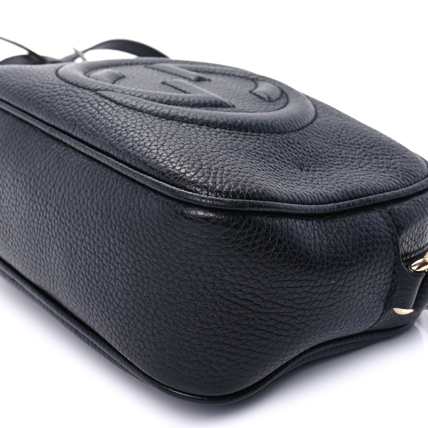 Gucci Pebbled Calfskin Small Soho Disco Bag Black 8 of 8