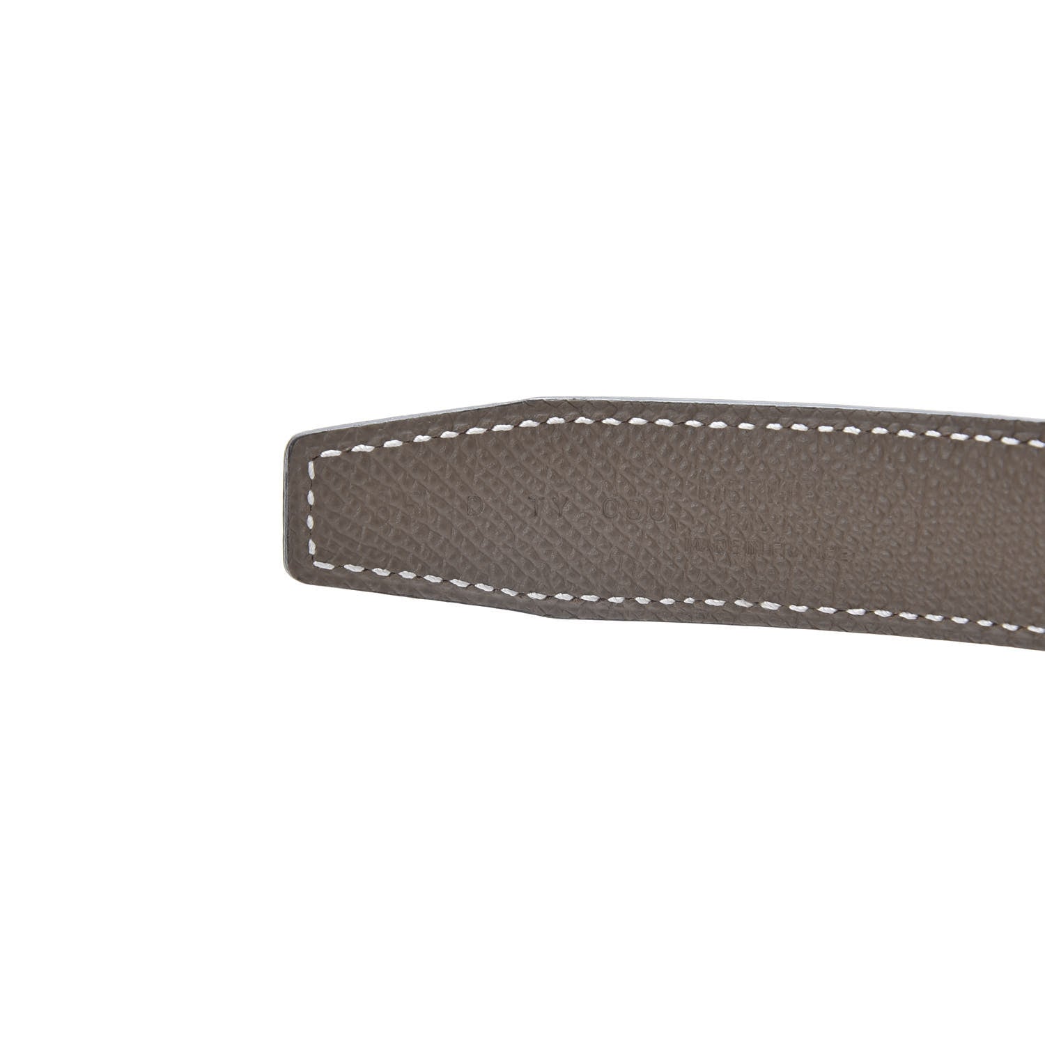 Hermes Epsom Swift 24mm Constance H Belt 85 Rose Sakura Etoupe 4 of 7