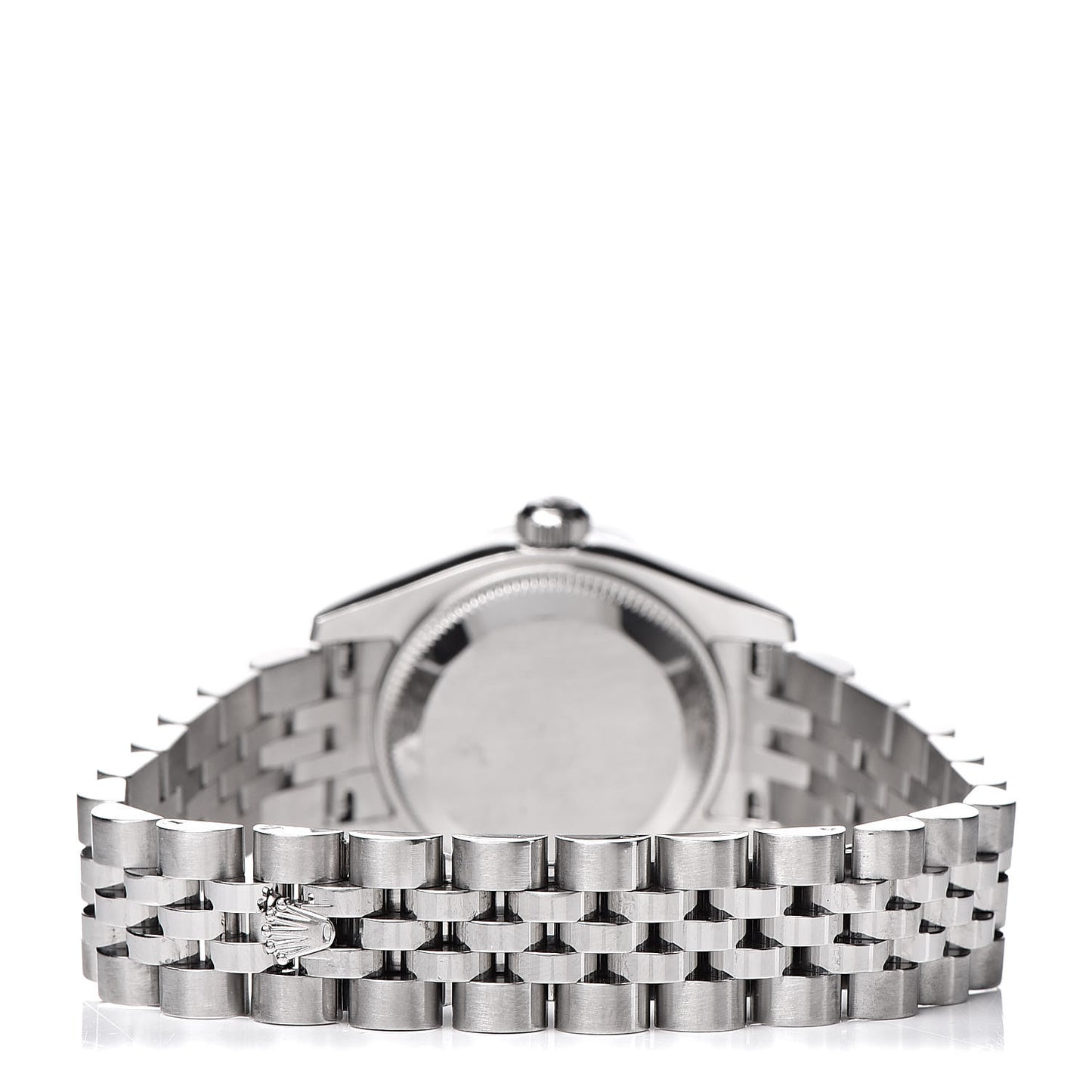 Stainless Steel 18K White Gold Diamond Mother of Pearl 26mm Oyster Perpetual Datejust Watch 179174