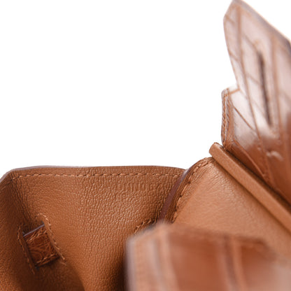 Hermes Togo Matte Alligator Birkin Touch 30 Gold 9 of 11