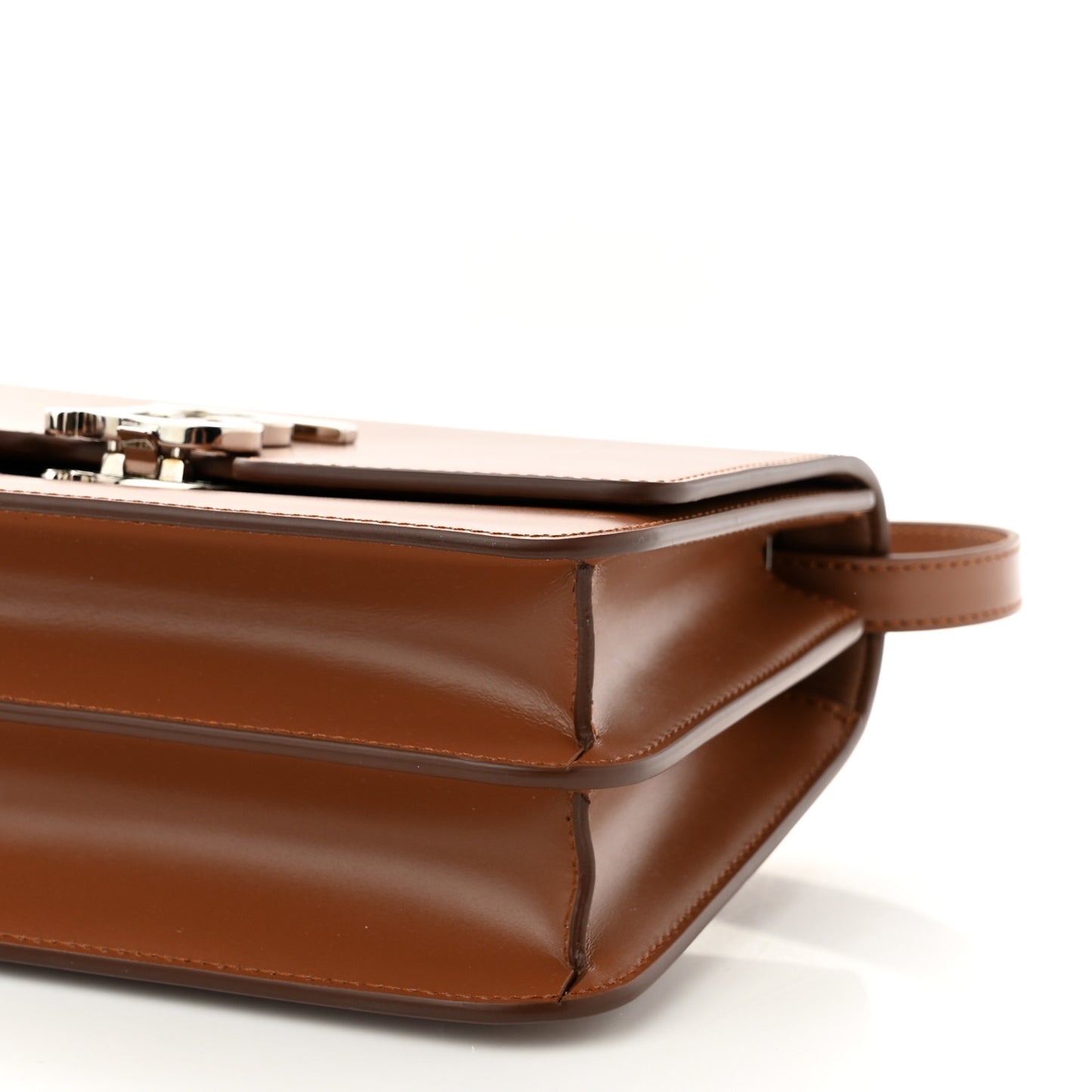 Calfskin Small TB Bag Malt Brown