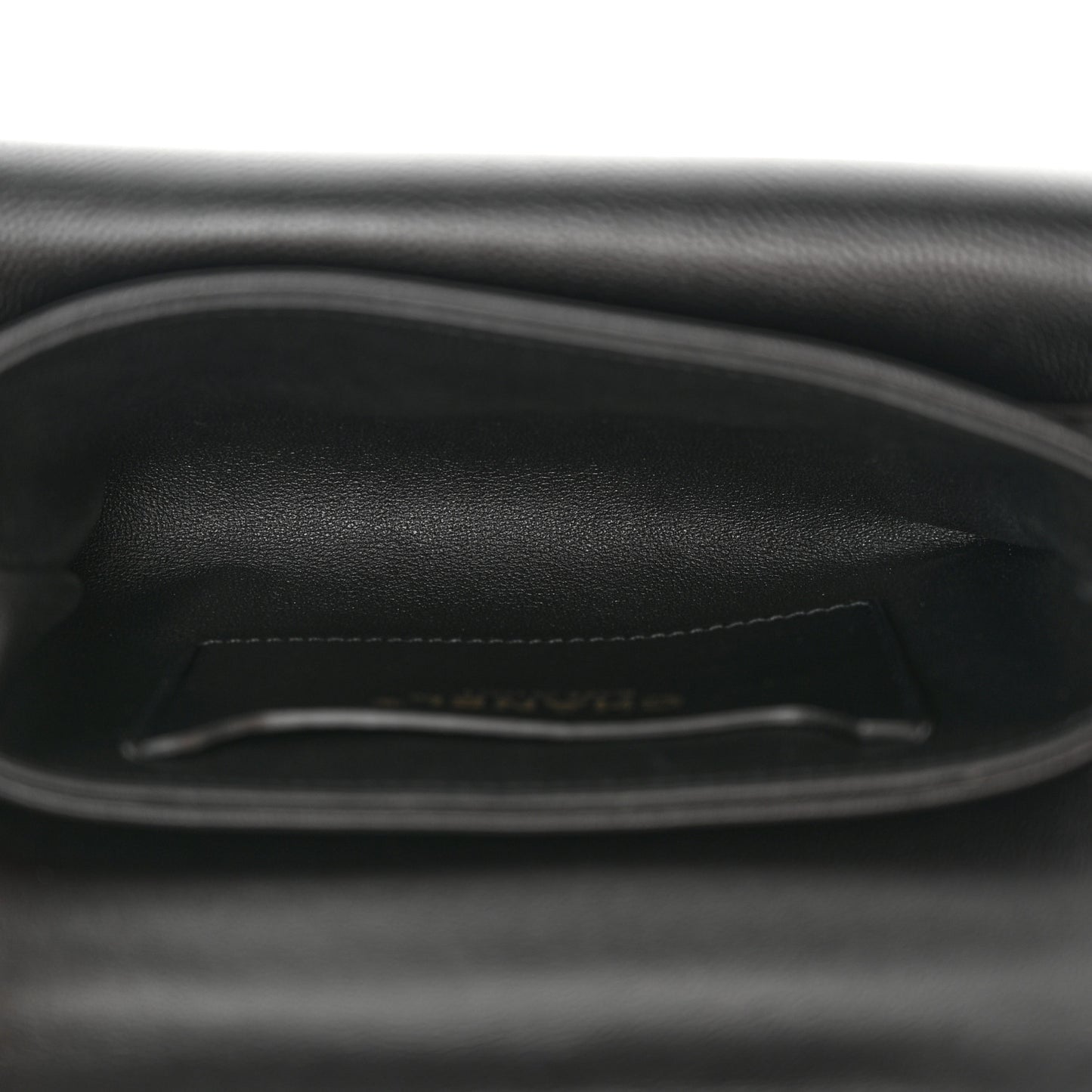 Caviar Quilted Mini Top Handle Flap Black